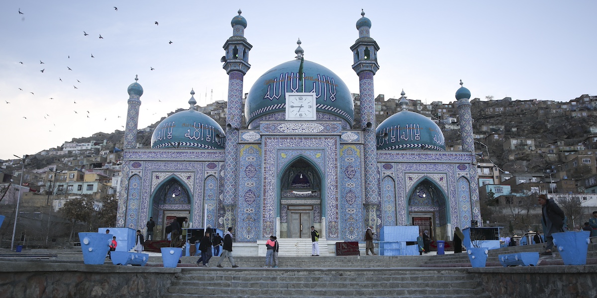 Santuario di Sakhi a Kabul, in Afghanistan (AP Photo/Siddiqullah Alizai)