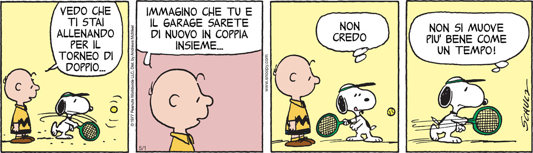 Peanuts 2024 maggio 01