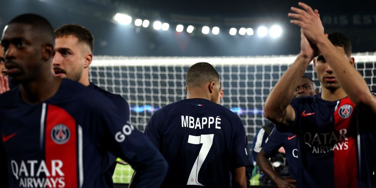Contro il Borussia Dortmund Kylian Mbappé ha giocato probabilmente la sua ultima partita in Champions League con il Paris Saint-Germain (Richard Heathcote/Getty Images)