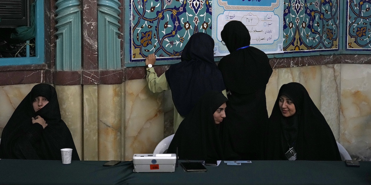 In Iran the ultra-conservatives also won the parliamentary elections