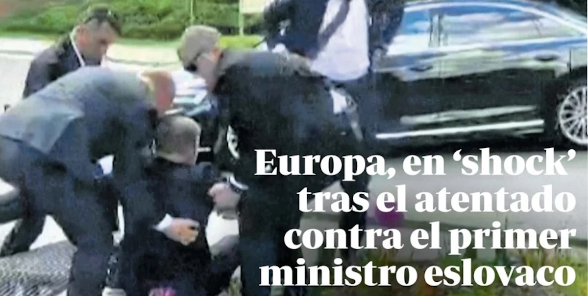 La prima pagina del quotidiano spagnolo ABC