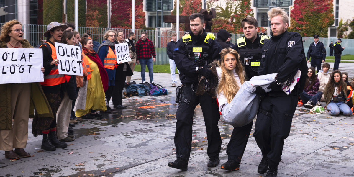 In Germany, 8 local weather change activists arrested for protest at Munich airport