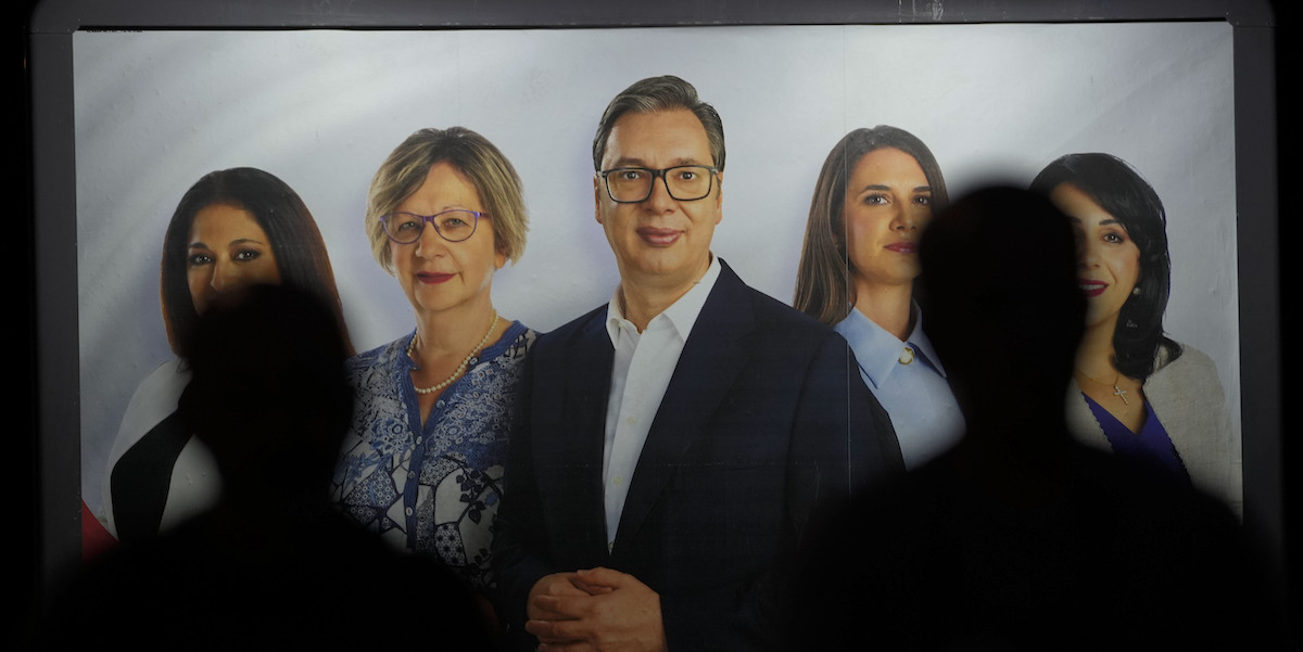 In the native elections in Serbia the centre-right governing coalition achieved wonderful outcomes