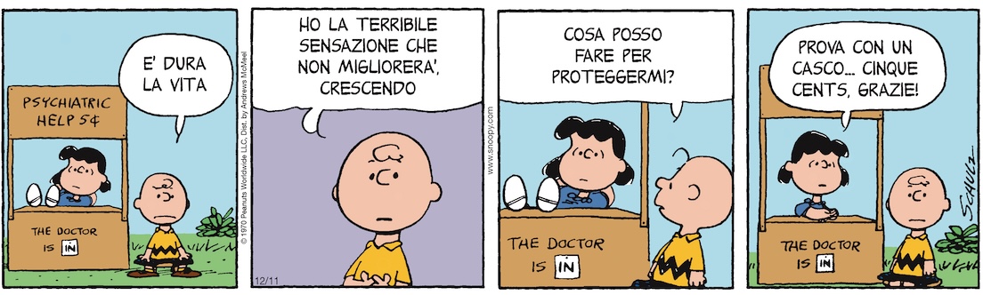 Peanuts 2024 dicembre 11