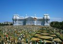Veduta diurna di Wrapped Reichstag