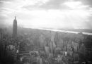 Com'era lo skyline di Manhattan nel 1945, in una fotografia del 27 ottobre di quell'anno