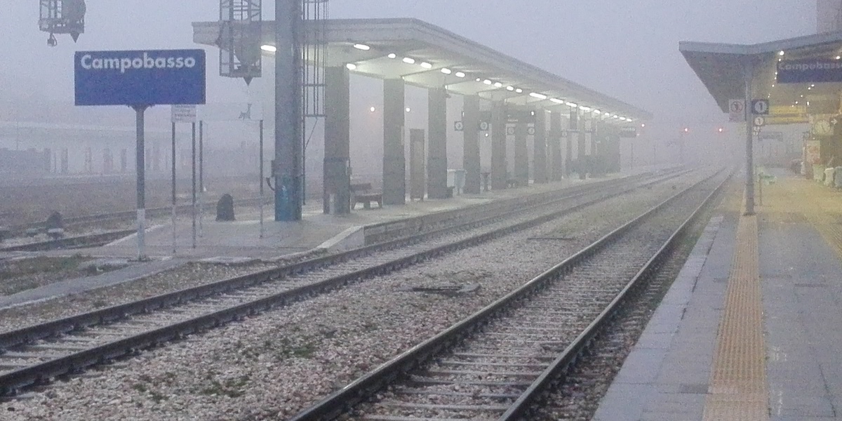 A Campobasso da cinque anni non arrivano i treni
