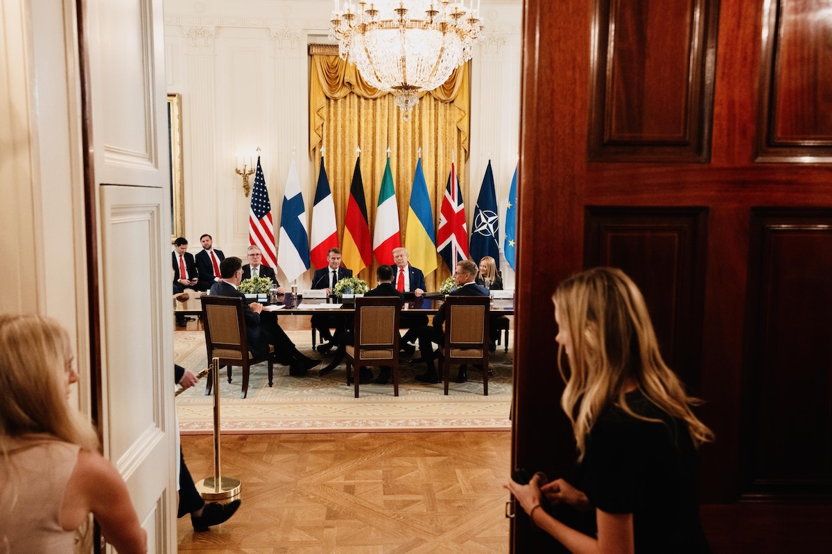 Le foto dell’incontro alla Casa Bianca sulla guerra in Ucraina