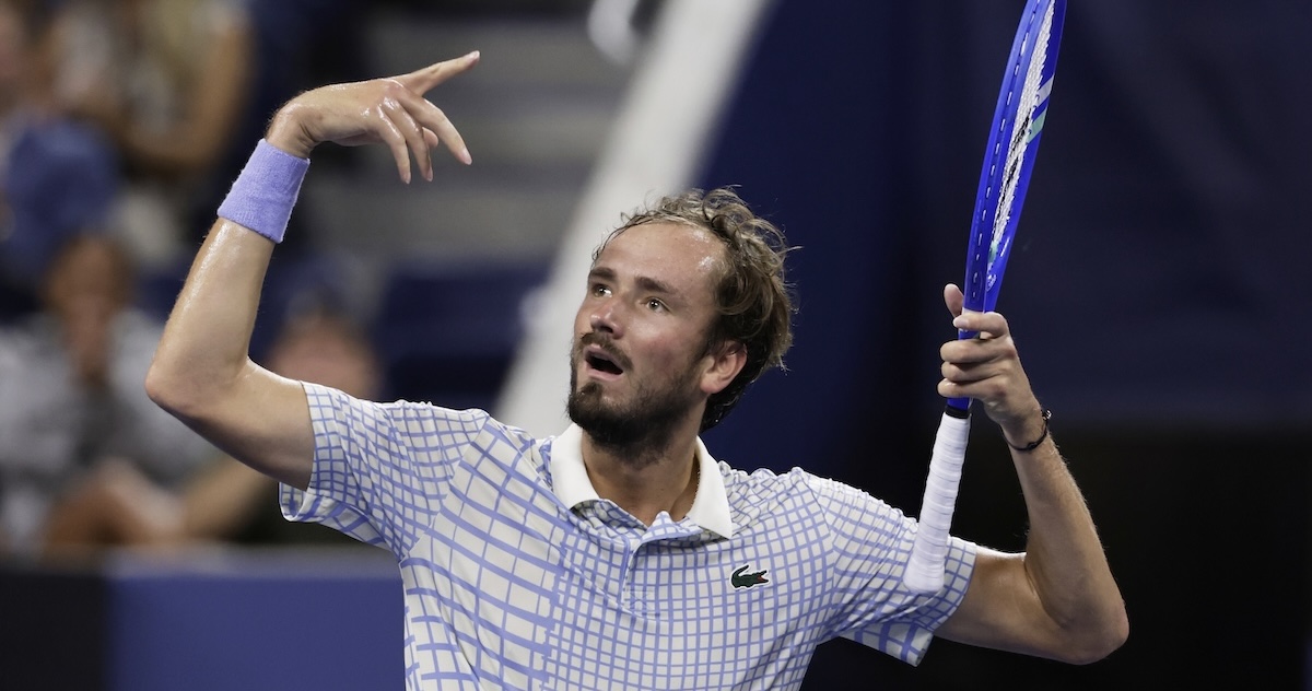 Otto minuti di grande caos agli US Open