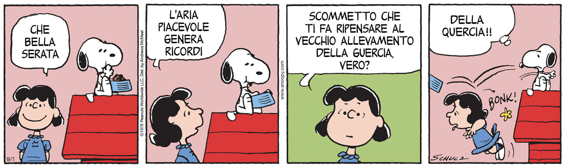 Peanuts 2025 settembre 01