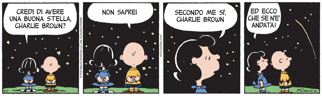 Peanuts 2025 settembre 02