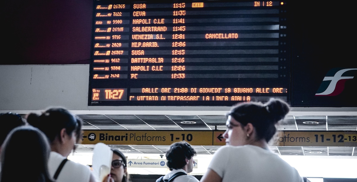 Lo sciopero nazionale dei treni del 4 e 5 settembre