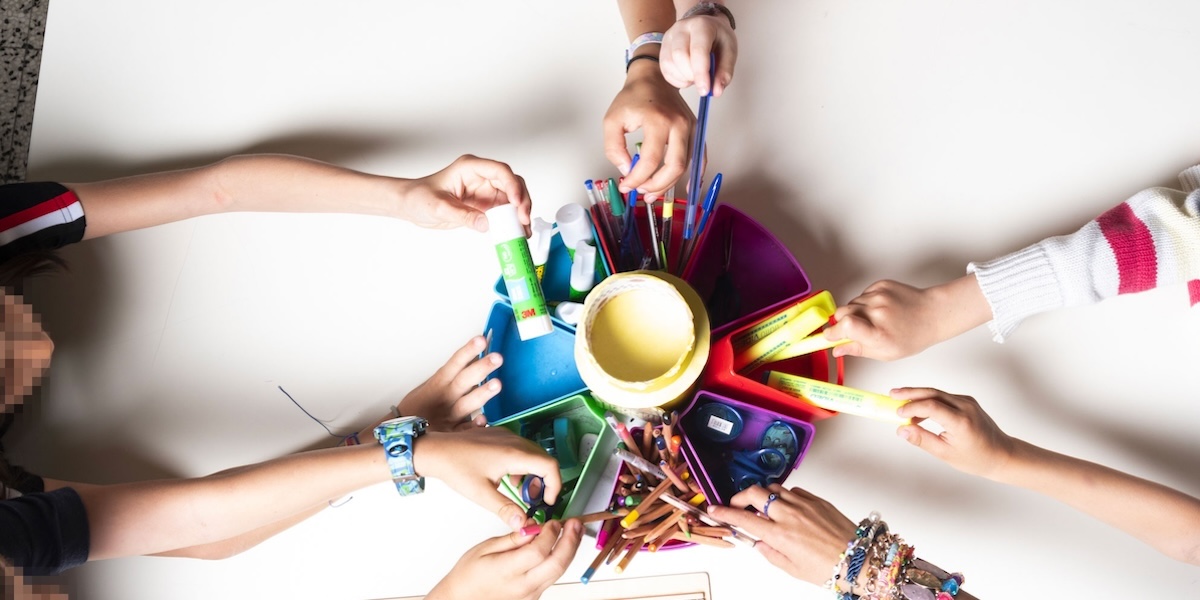 In alcune scuole d’Italia i bambini vanno senza zaino 