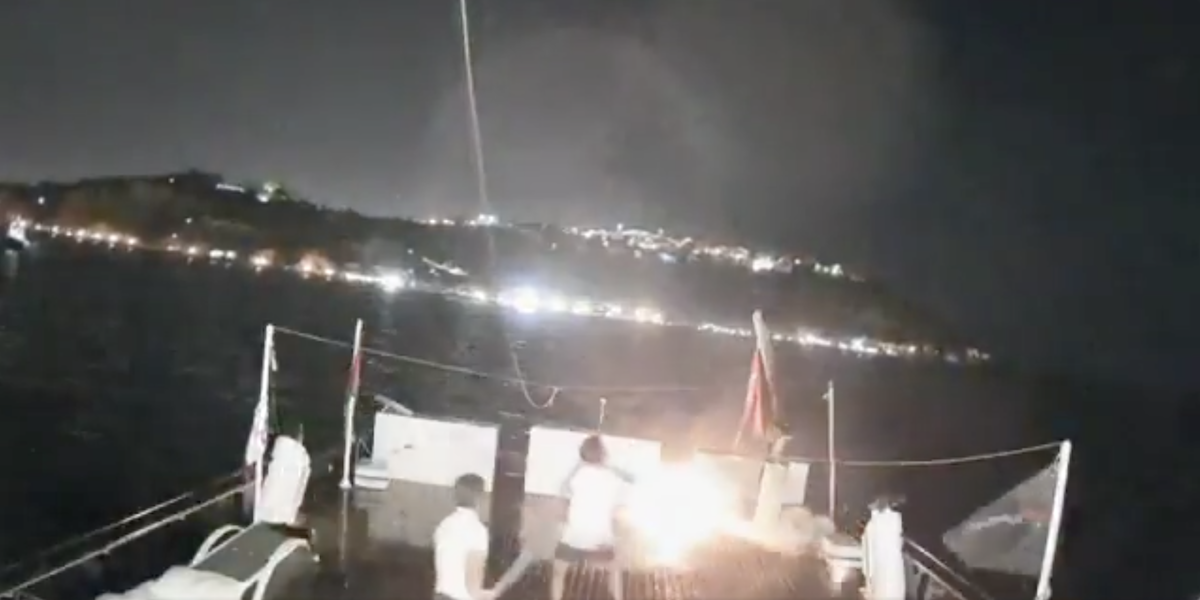 Tutto lascia pensare che per colpire le barche della Flotilla siano stati usati due piccoli droni