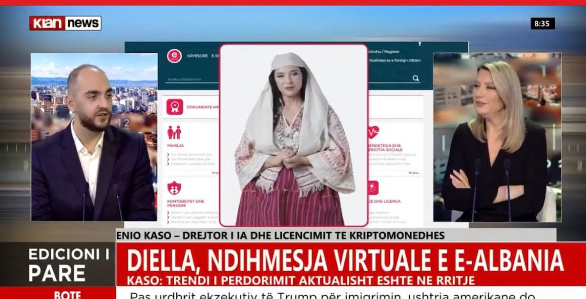 In Albania ci sarà una ministra fatta con un’intelligenza artificiale