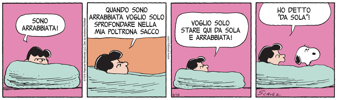Peanuts 2025 settembre 18