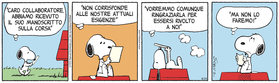 Peanuts 2025 settembre 24