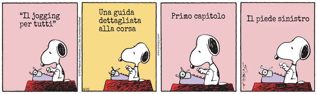 Peanuts 2025 settembre 25