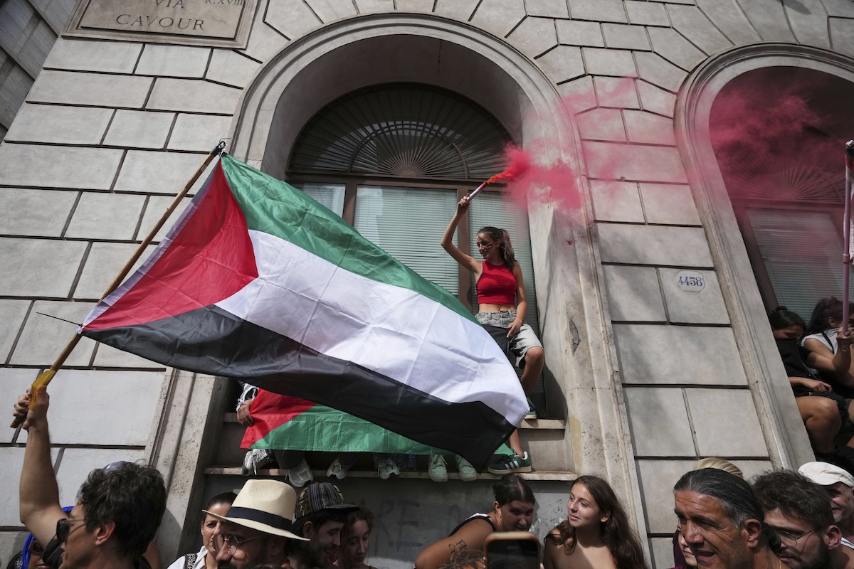 Le foto delle molte manifestazioni per la Palestina in Italia