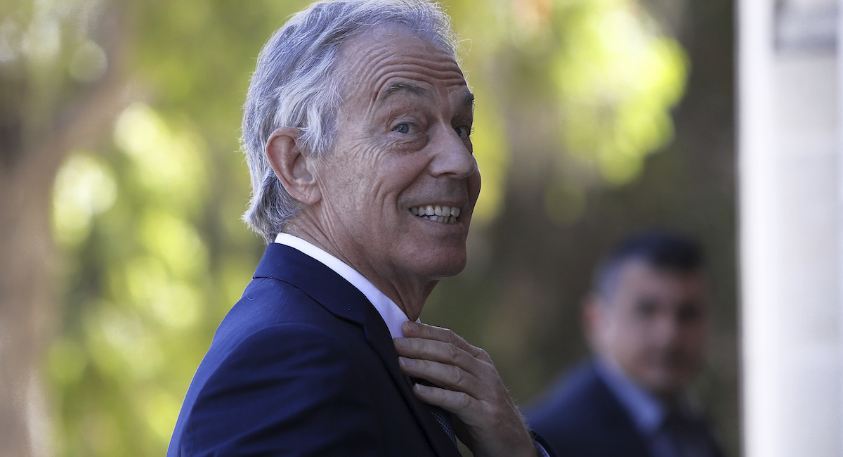 Tony Blair nel 2018
