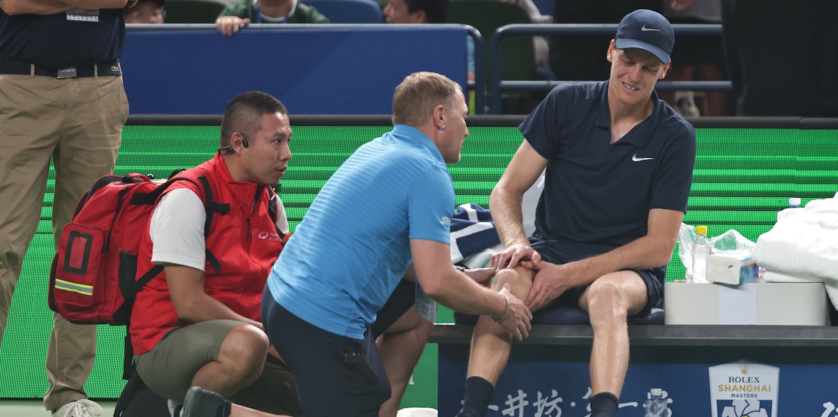 Il secondo ritiro in due mesi, per Jannik Sinner