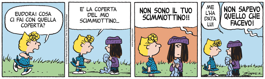 Peanuts 2025 ottobre 09