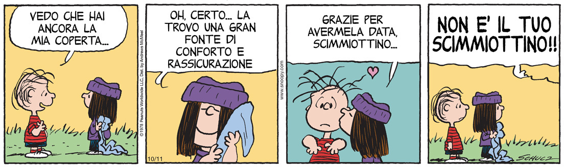 Peanuts 2025 ottobre 11
