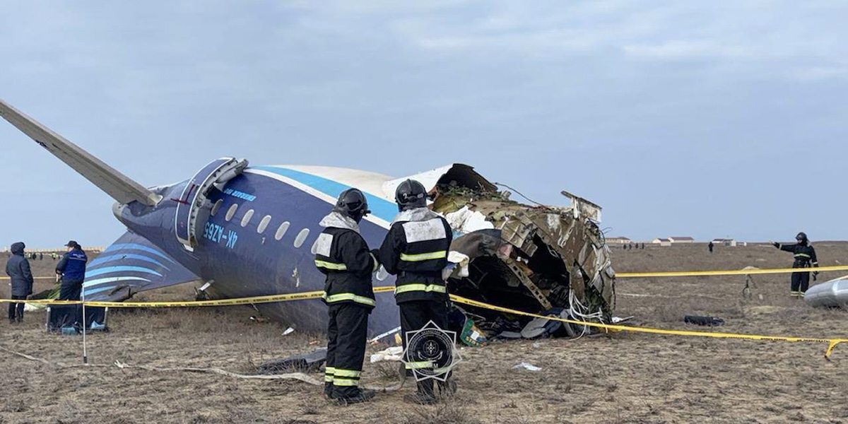 La Russia ha ammesso di avere abbattuto l’aereo di linea azero precipitato nel 2024