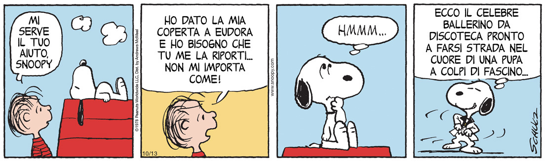 Peanuts 2025 ottobre 13