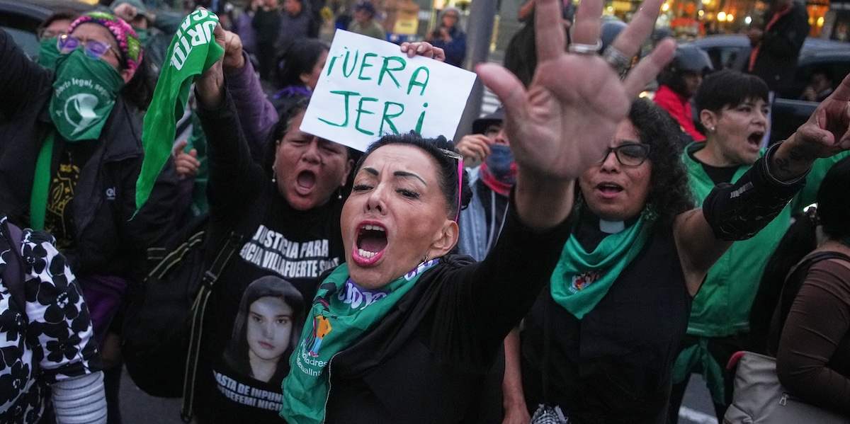 Ai manifestanti in Perù non piace nemmeno il nuovo presidente