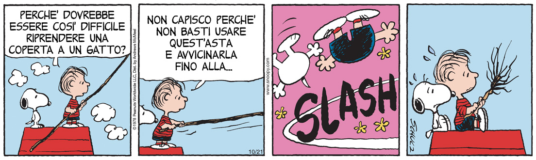 Peanuts 2025 ottobre 21