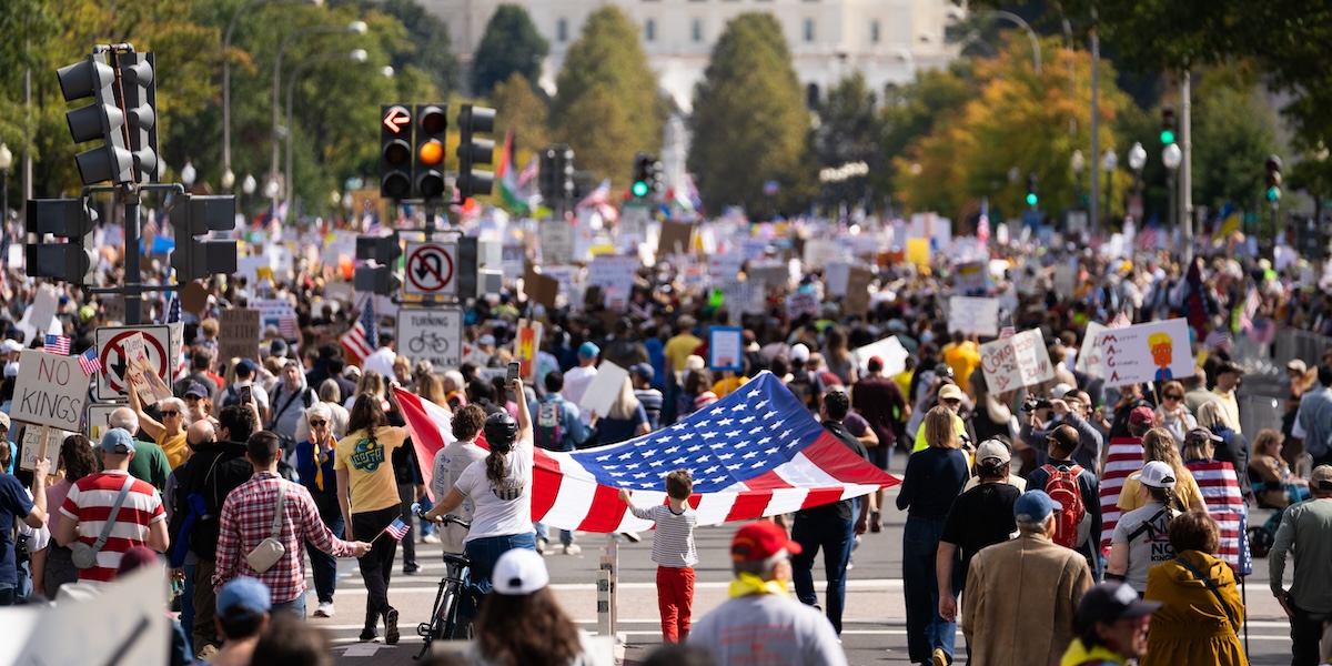 Le proteste contro Trump negli Stati Uniti