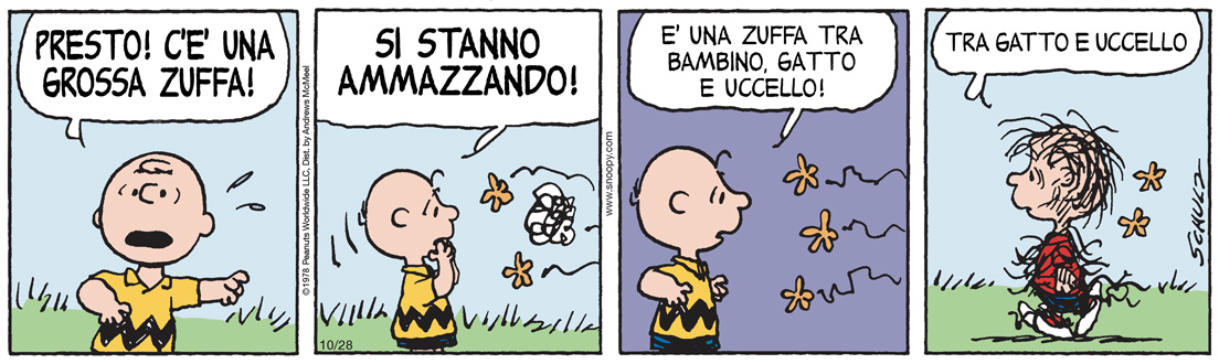 Peanuts 2025 ottobre 28