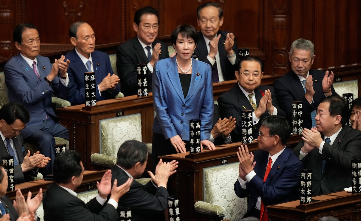 Sanae Takaichi è la nuova prima ministra del Giappone