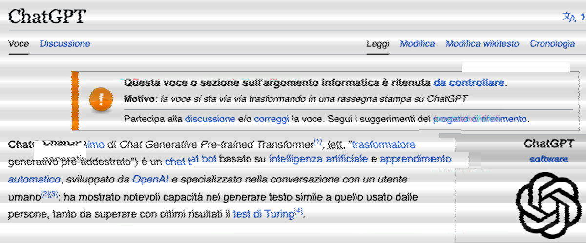 La diffusione dei chatbot di AI è un problema per Wikipedia