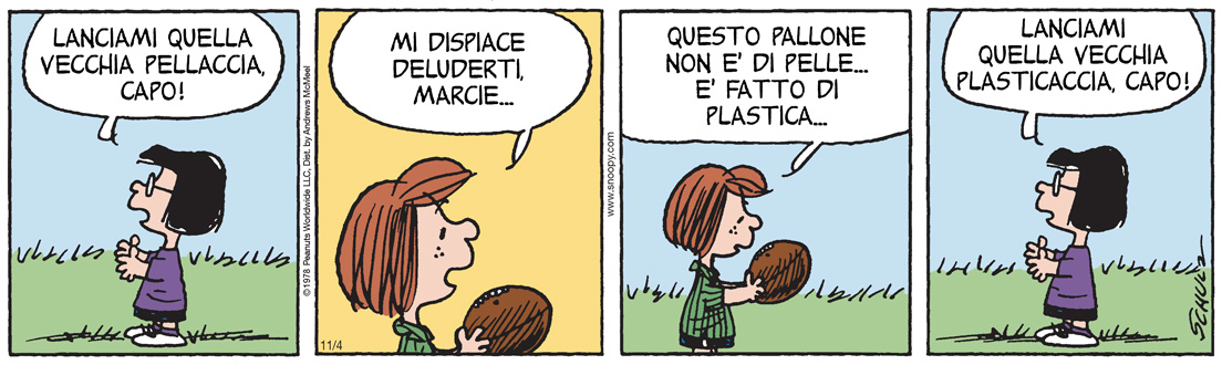 Peanuts 2025 novembre 04