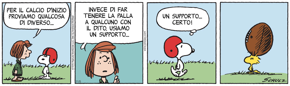Peanuts 2025 novembre 05