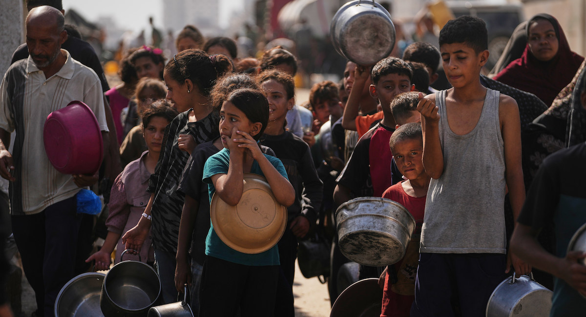 Il cibo a Gaza non è ancora abbastanza