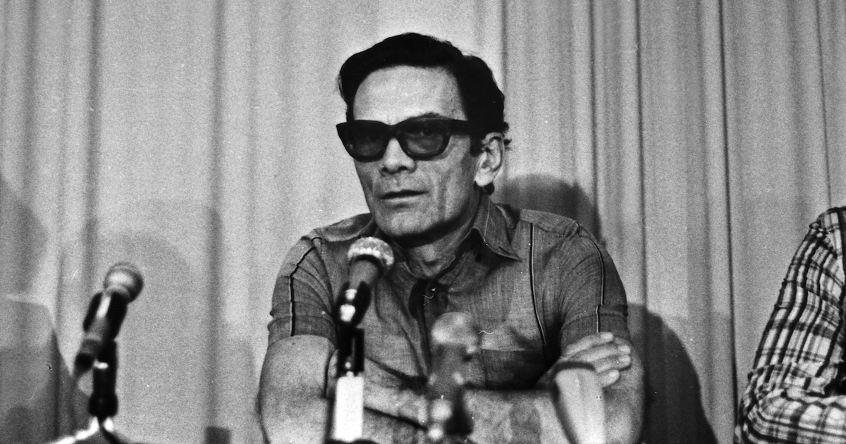 Cinque frasi di Pasolini, ricontestualizzate