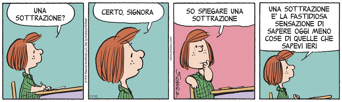 Peanuts 2025 novembre 10