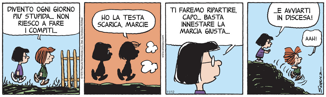 Peanuts 2025 novembre 12