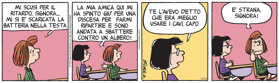 Peanuts 2025 novembre 14