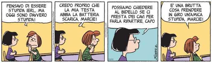 Peanuts 2025 novembre 11