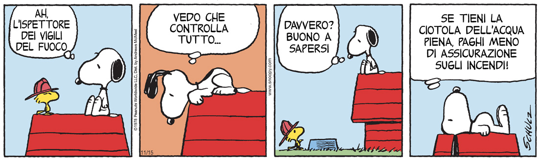 Peanuts 2025 novembre 15