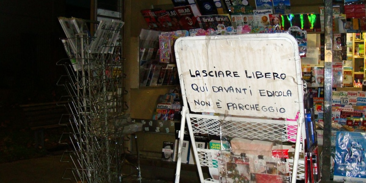 Una lunga giornata in edicola