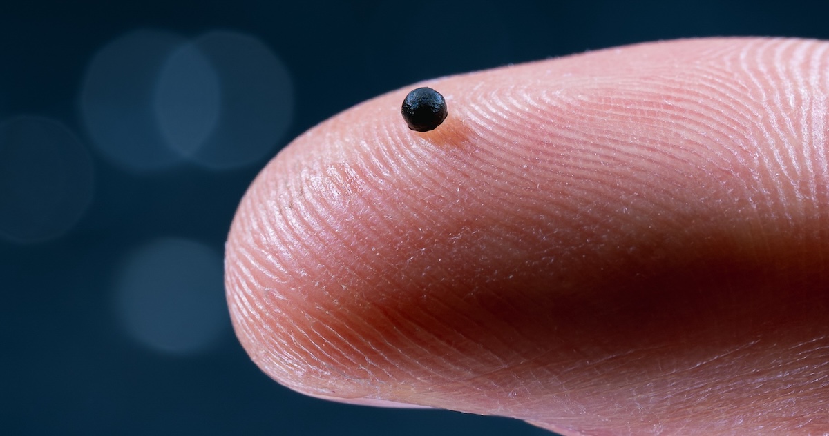 Questo è un robot per consegnare farmaci nel corpo