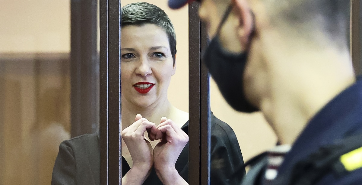 La leader dell’opposizione bielorussa Maria Kolesnikova è stata graziata