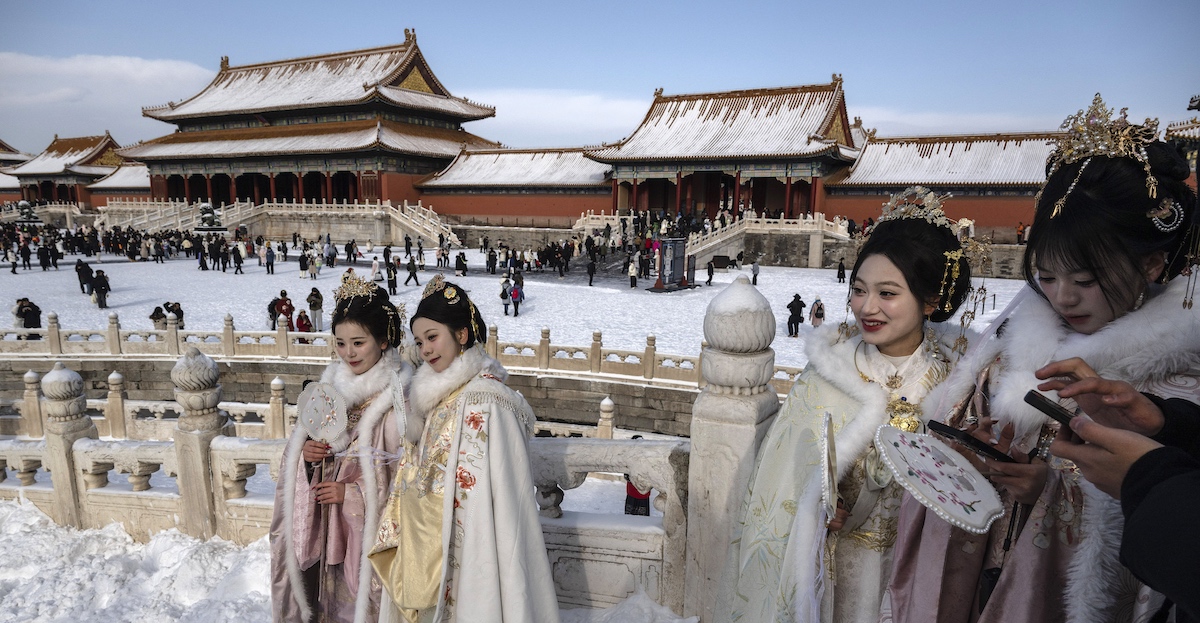 In Cina l’overturismo è in costume