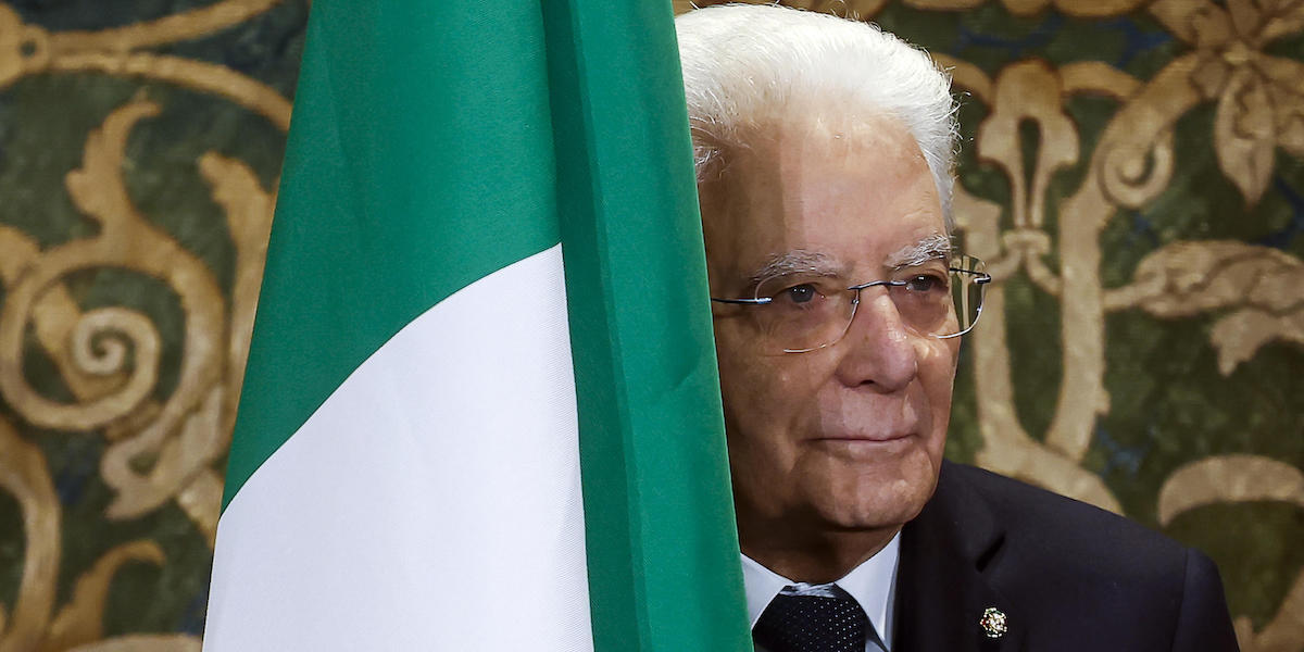 Il presidente della Repubblica Sergio Mattarella al Quirinale, Roma, 22 dicembre 2025 (ANSA/ANGELO CARCONI)