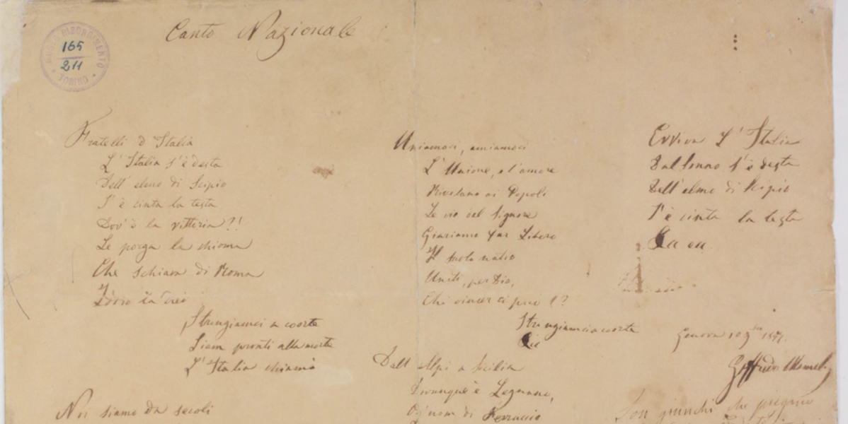 L’Italia chiamò: «sì!», o no?